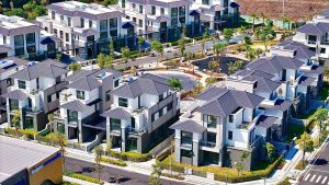 Tiến độ xây dựng khu nhà phố Gladia Khang Điền